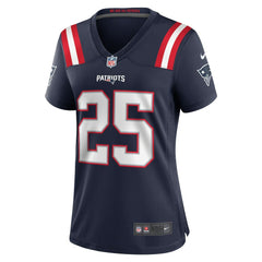Marcus Jones  Women's Game Jersey - New England Patriots