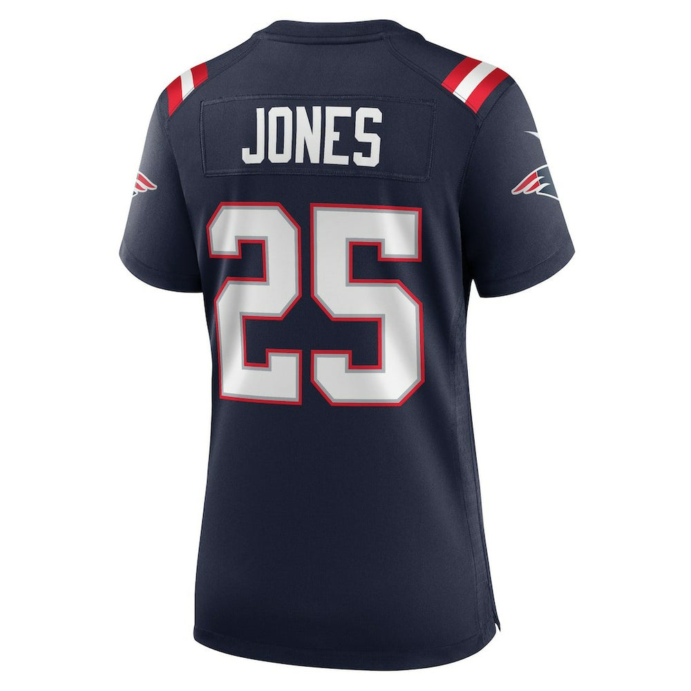 Marcus Jones  Women's Game Jersey - New England Patriots