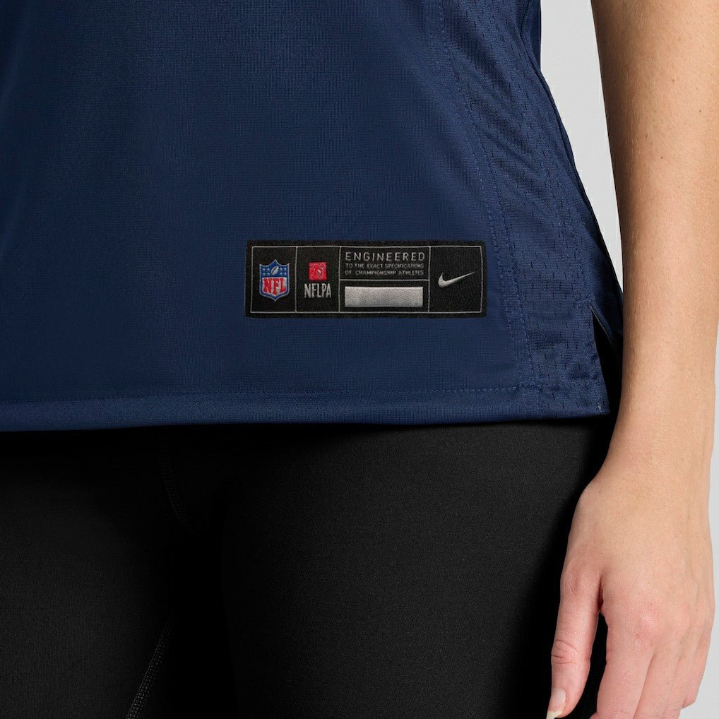 Marcus Jones  Women's Game Jersey - New England Patriots