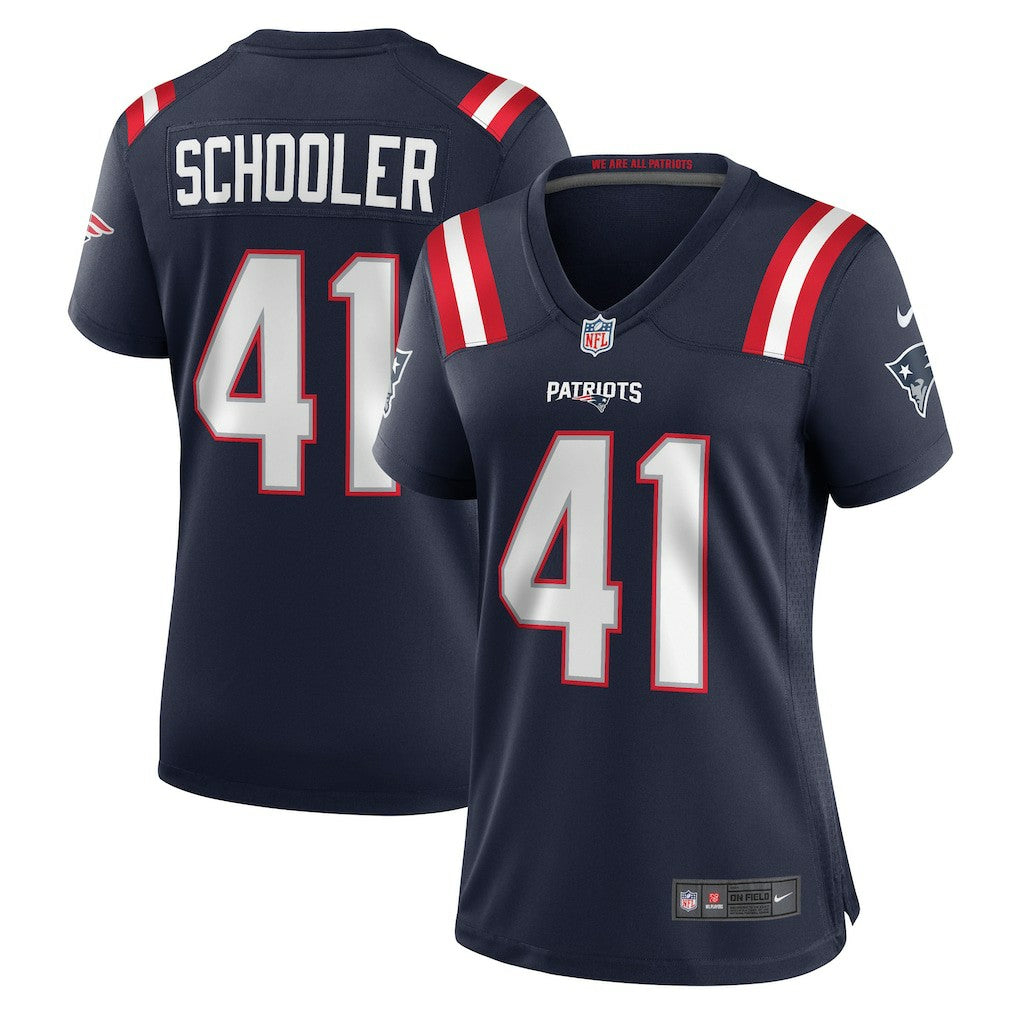Brenden Schooler  Women's Game Jersey - New England Patriots