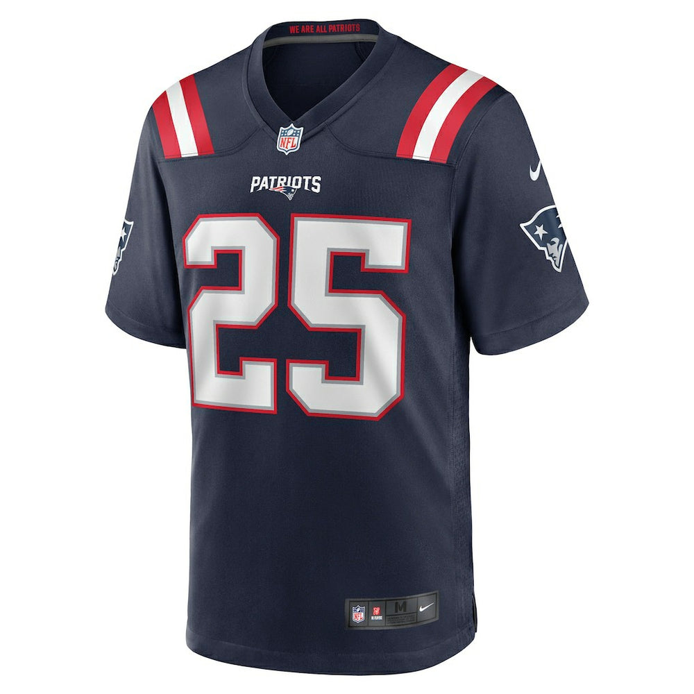 Marcus Jones  Game Player Jersey - New England Patriots