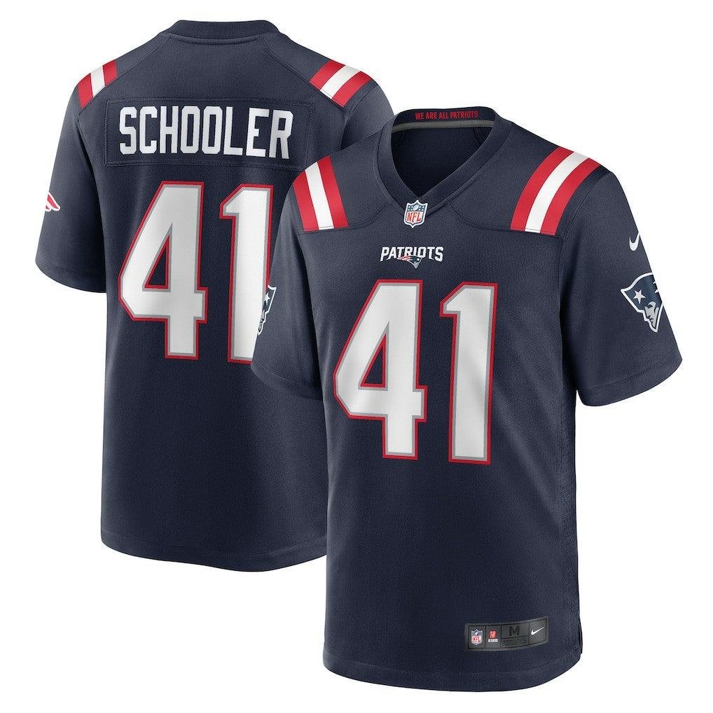 Brenden Schooler  Game Player Jersey - New England Patriots