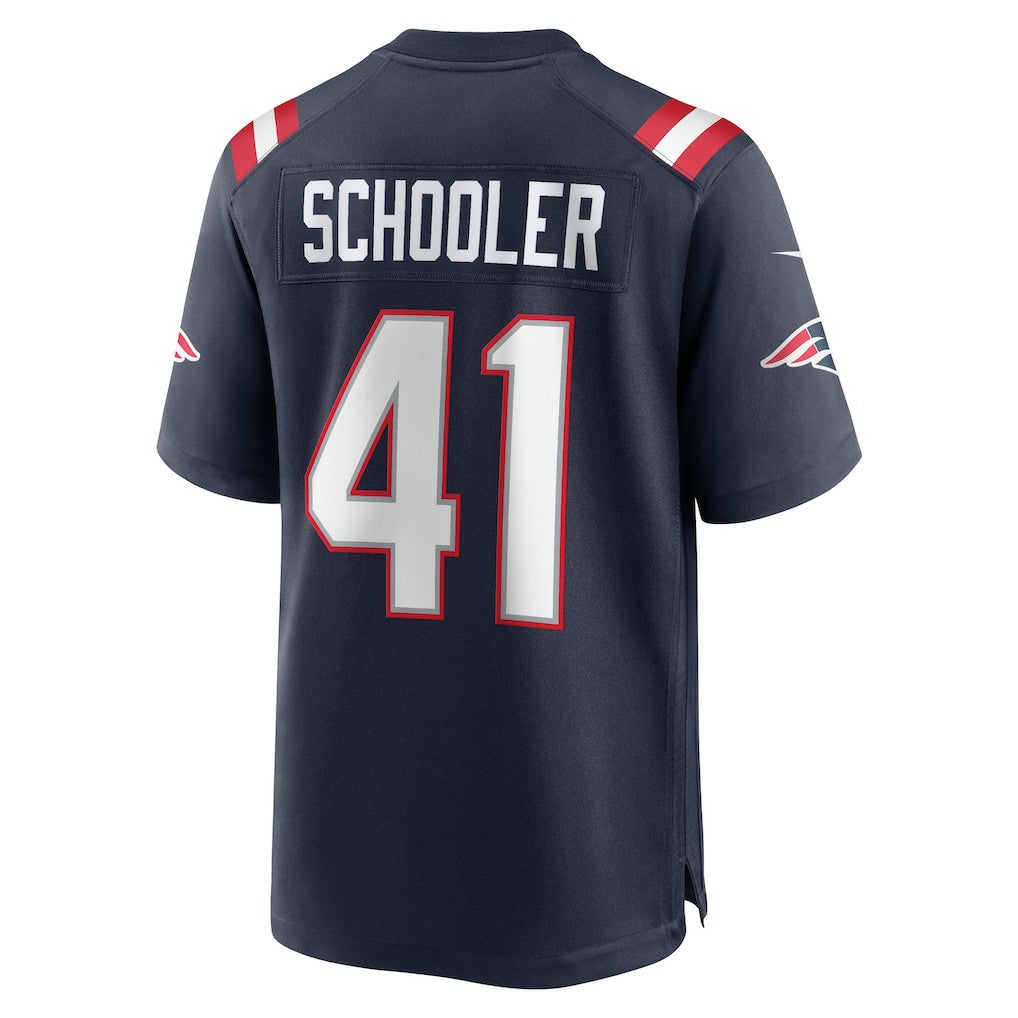 Brenden Schooler  Game Player Jersey - New England Patriots