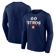 MLB Houston Astros Go Stros Long Sleeve T-Shirt
