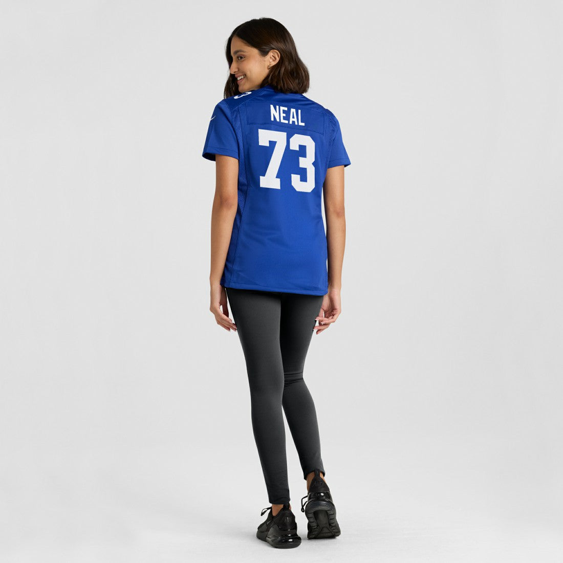 Evan Neal  Women's Game Player Jersey - New York Giants