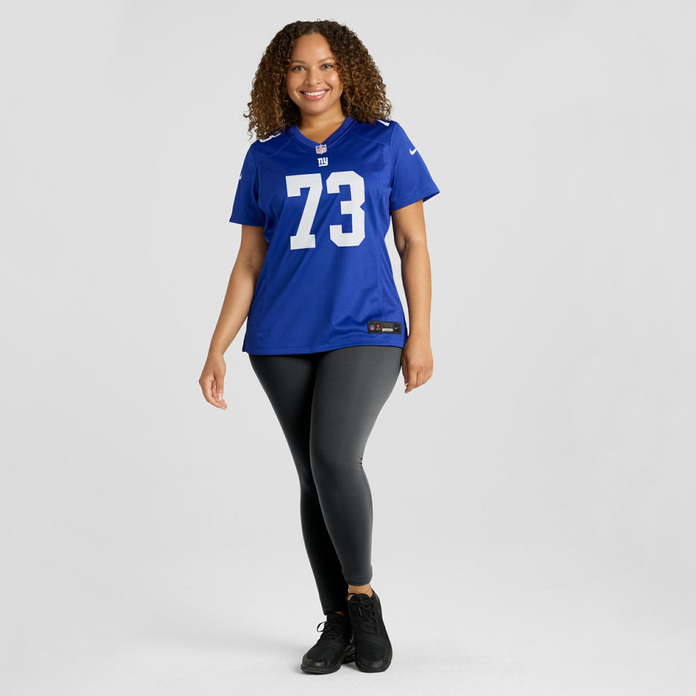 Evan Neal  Women's Game Player Jersey - New York Giants