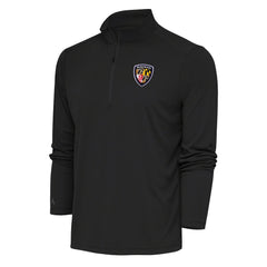 Antigua Team Logo Throwback Tribute Quarter-Zip Pullover Top - Baltimore Ravens