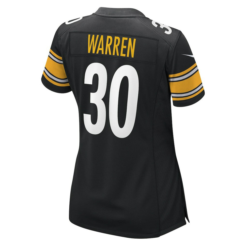 Jaylen Warren  Women's Game Player Jersey - Pittsburgh Steelers