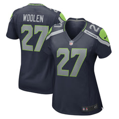 Riq Woolen  Women's Team Game Jersey - Seattle Seahawks