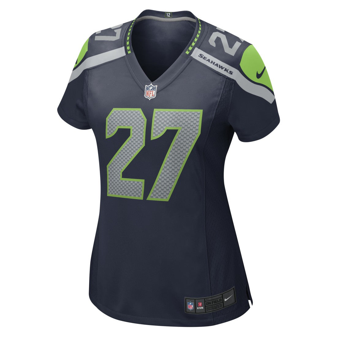 Riq Woolen  Women's Team Game Jersey - Seattle Seahawks