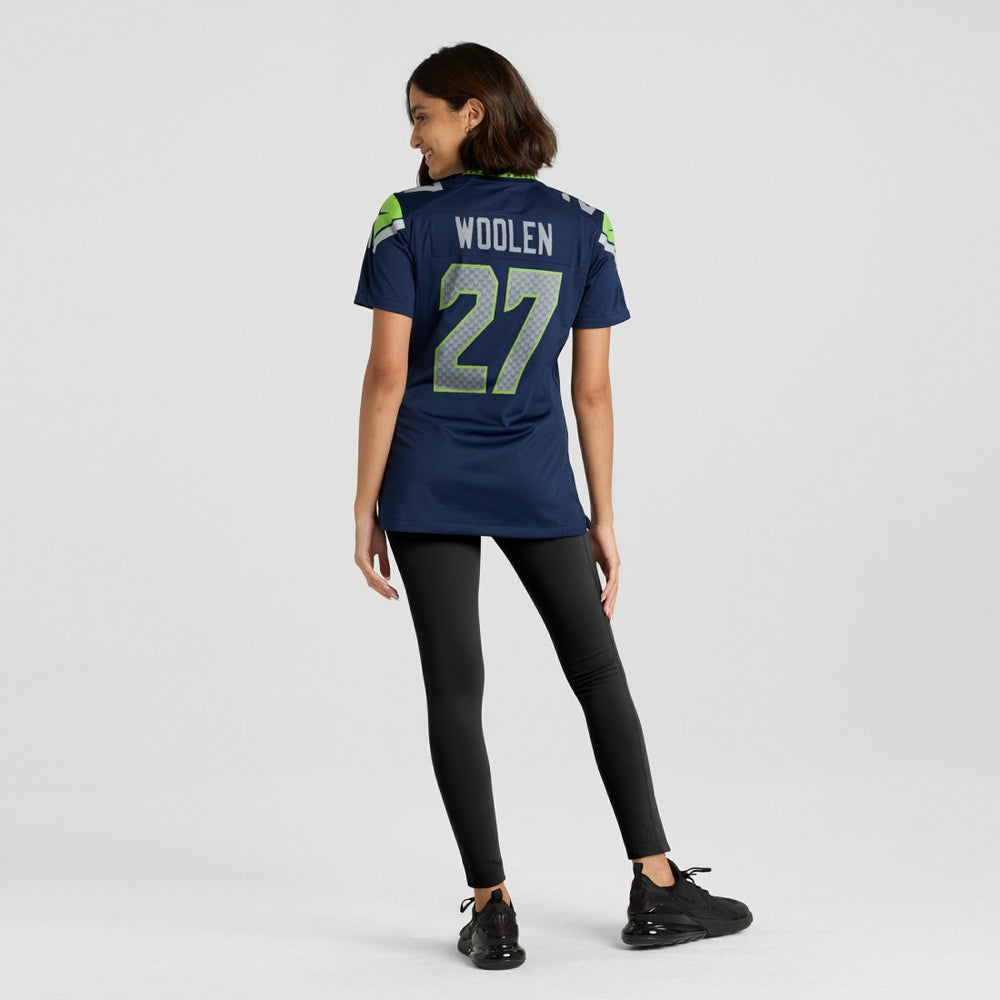 Riq Woolen  Women's Team Game Jersey - Seattle Seahawks