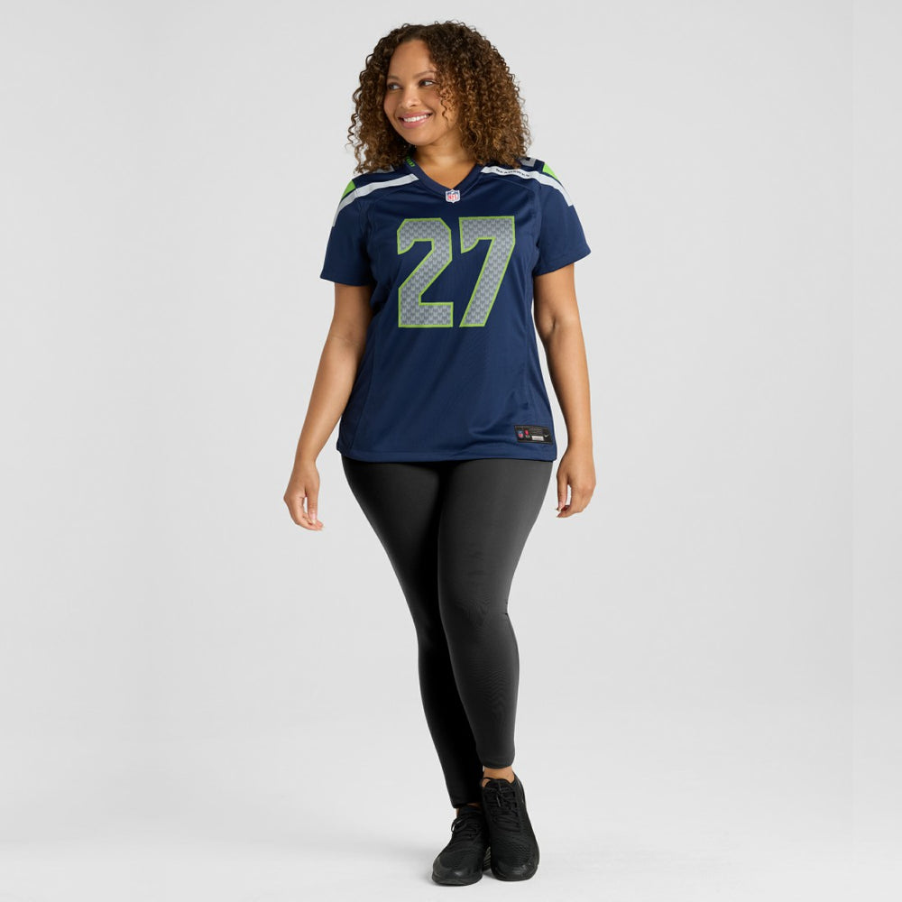 Riq Woolen  Women's Team Game Jersey - Seattle Seahawks