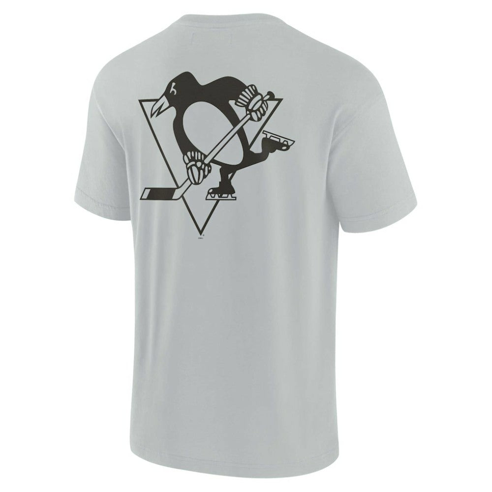 NHL Gray Pittsburgh Penguins Fanatics Unisex Elements Super Soft Short Sleeve T-Shirt