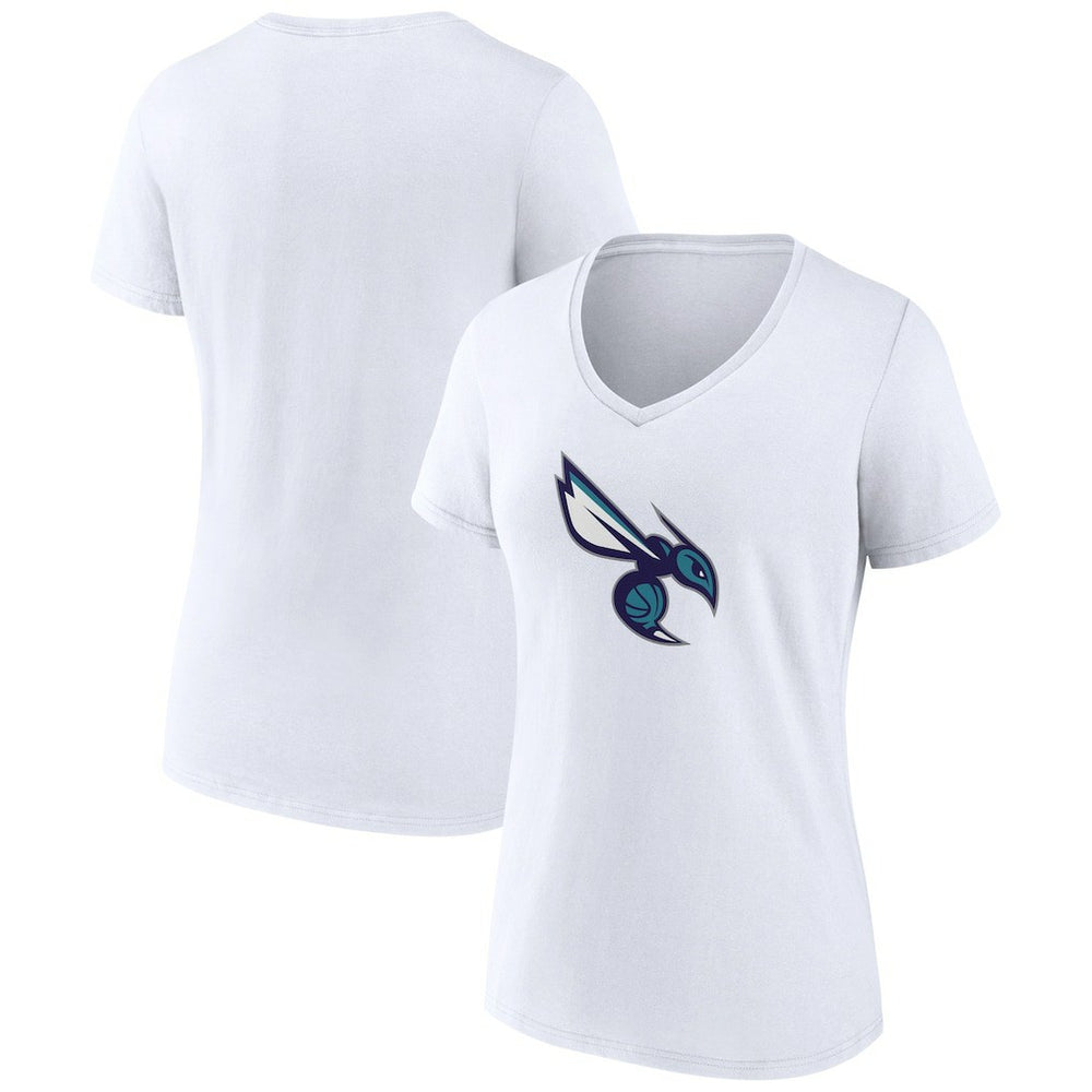 NBA Charlotte Hornets Women's Alternate Logo V-Neck T-Shirt