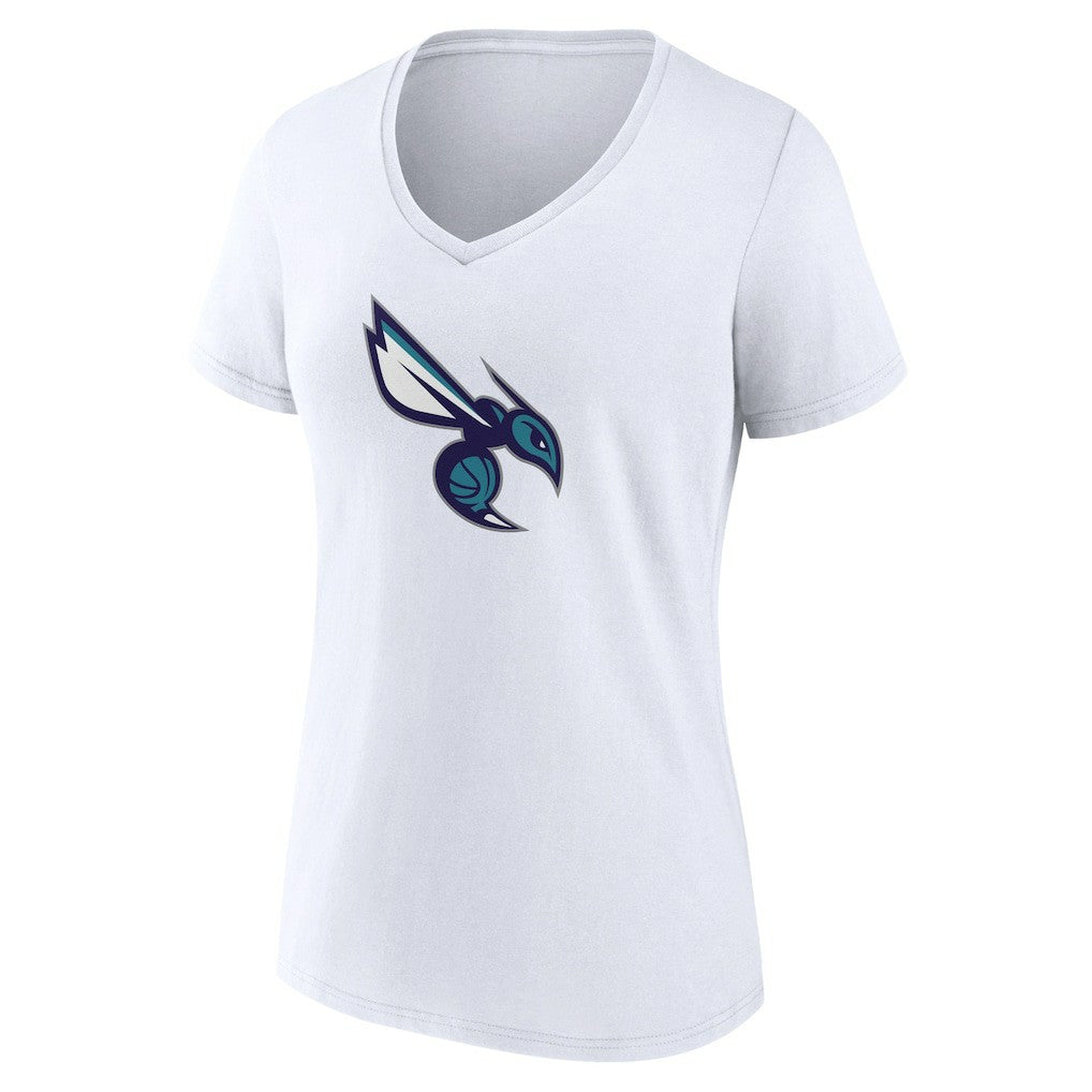 NBA Charlotte Hornets Women's Alternate Logo V-Neck T-Shirt