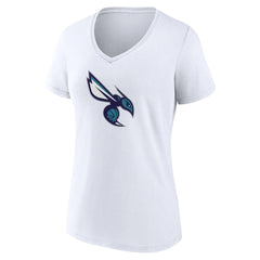 NBA Charlotte Hornets Women's Alternate Logo V-Neck T-Shirt