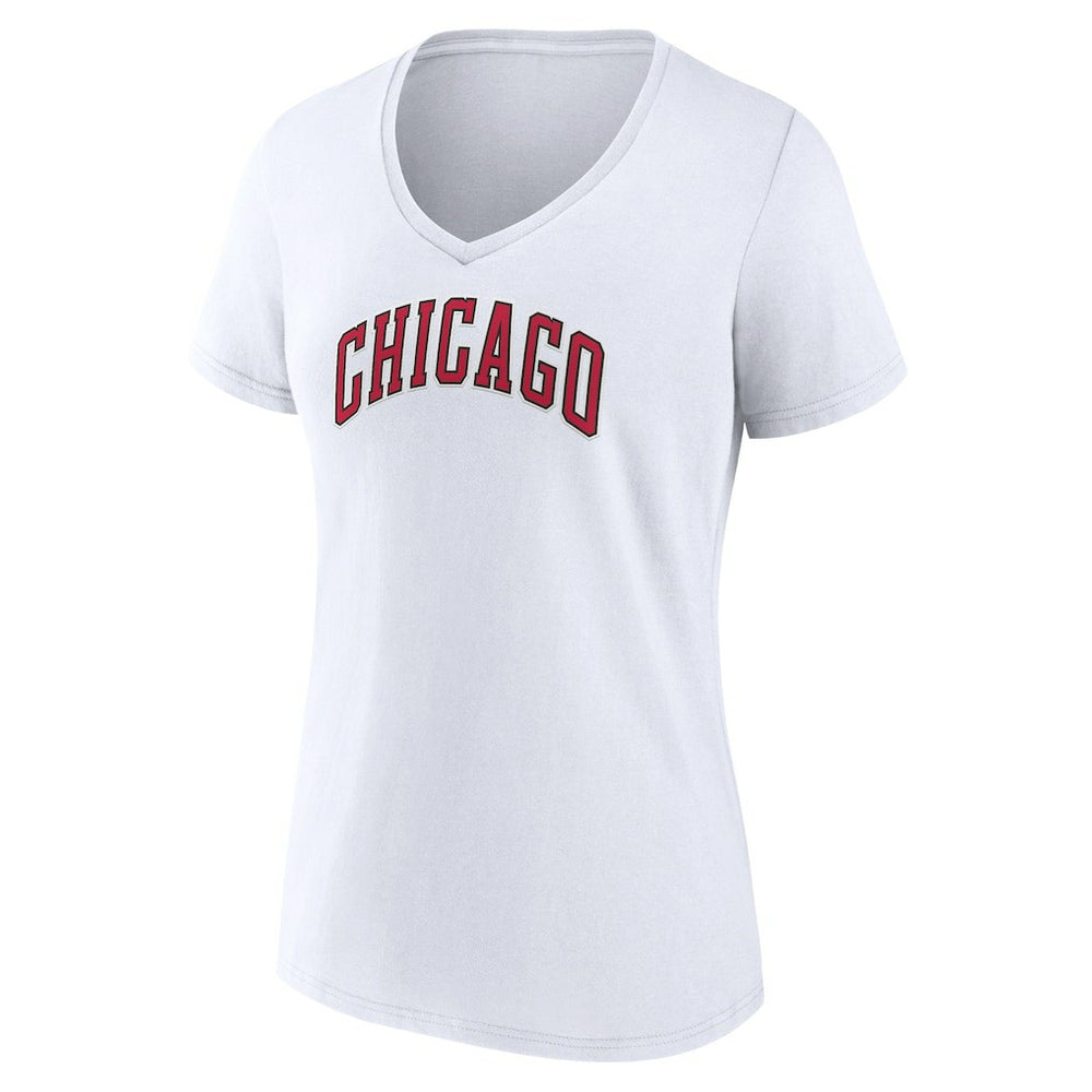 NBA Chicago Bulls Women's Alternate Logo V-Neck T-Shirt sale