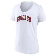 NBA Chicago Bulls Women's Alternate Logo V-Neck T-Shirt sale