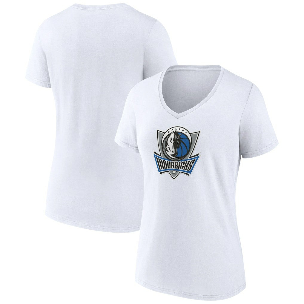 NBA Dallas Mavericks Women's Alternate Logo V-Neck T-Shirt sale