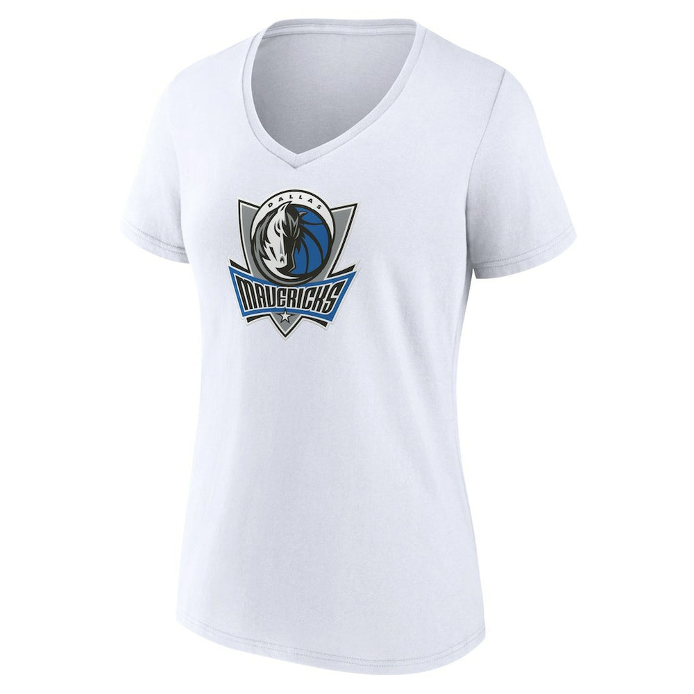 NBA Dallas Mavericks Women's Alternate Logo V-Neck T-Shirt sale