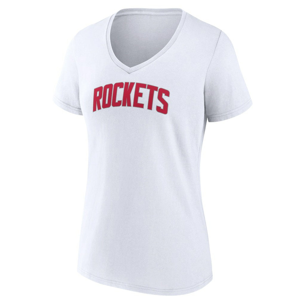 NBA Houston Rockets Women's Alternate Logo V-Neck T-Shirt