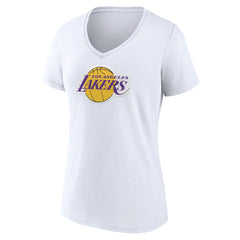 NBA Los Angeles Lakers Women's Alternate Logo V-Neck T-Shirt
