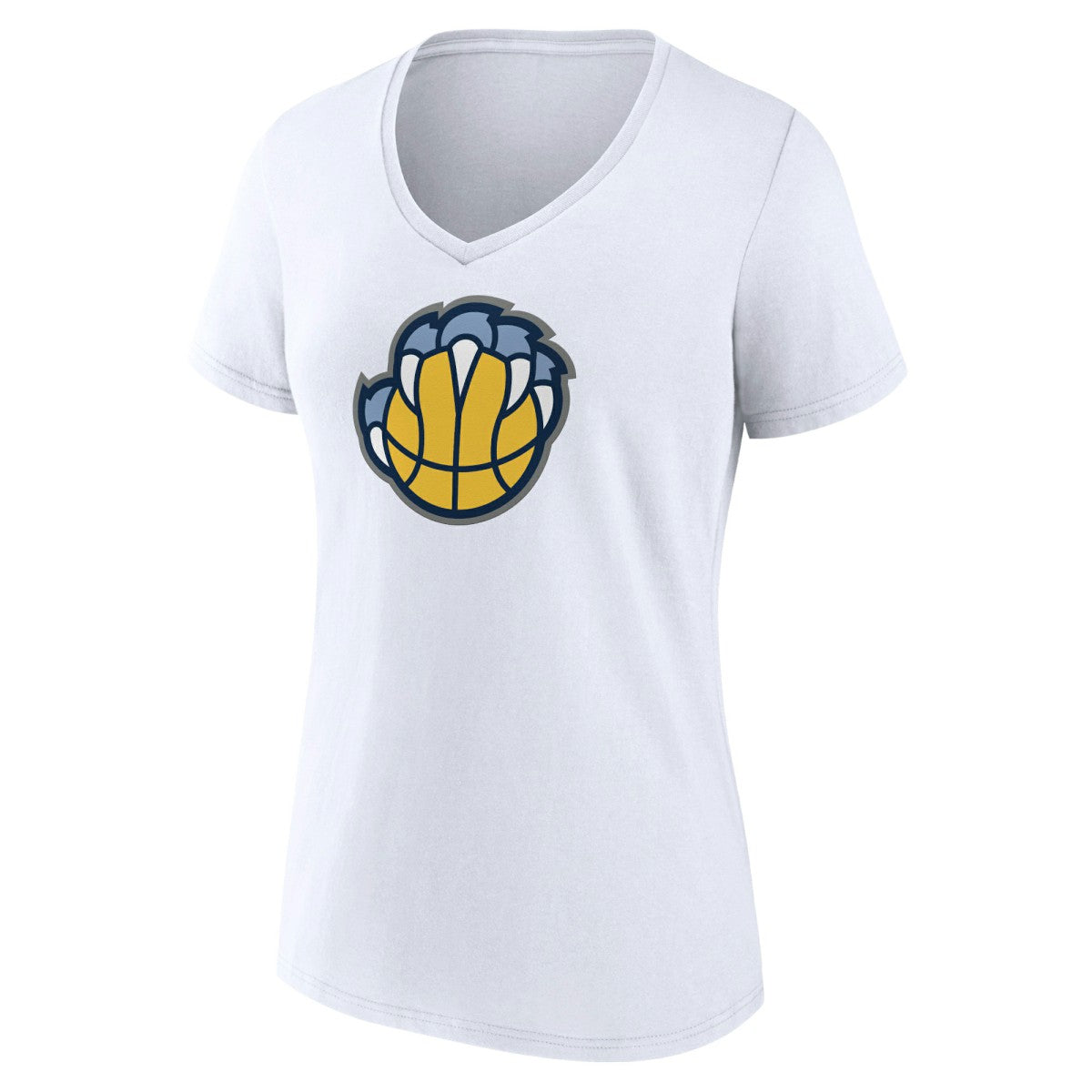 NBA Memphis Grizzlies Women's Alternate Logo V-Neck T-Shirt