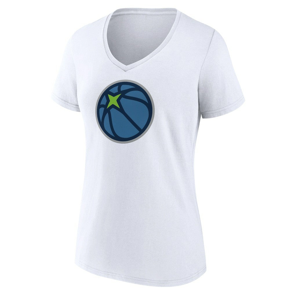 NBA Minnesota Timberwolves Women's Alternate Logo V-Neck T-Shirt