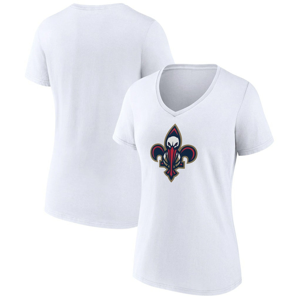 NBA New Orleans Pelicans Women's Alternate Logo V-Neck T-Shirt