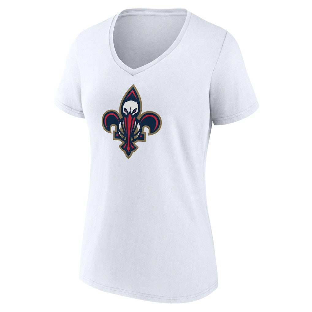 NBA New Orleans Pelicans Women's Alternate Logo V-Neck T-Shirt