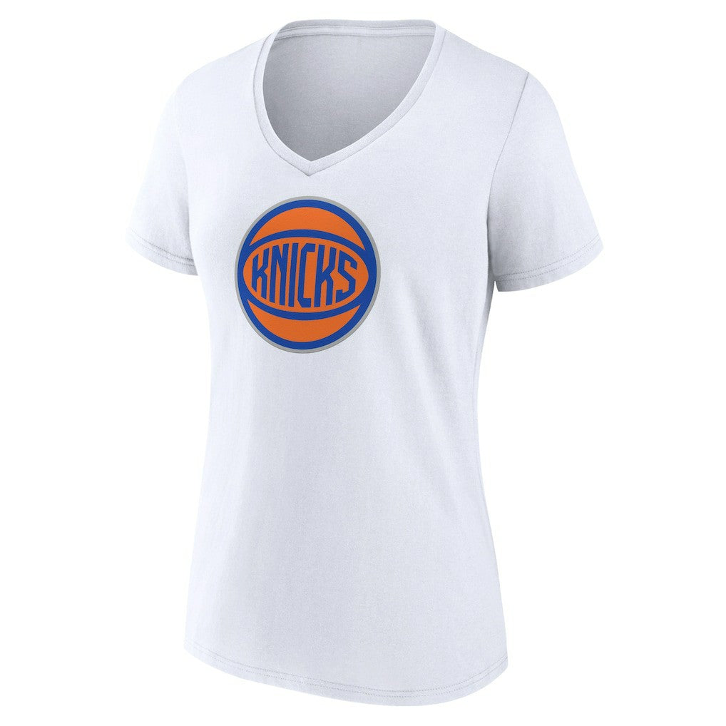 NBA New York Knicks Women's Alternate Logo V-Neck T-Shirt
