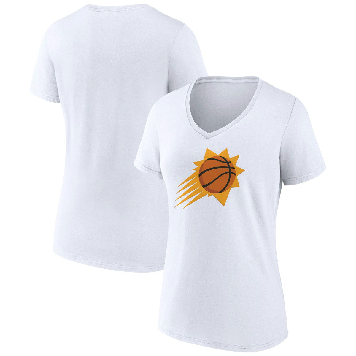 NBA Phoenix Suns Women's Alternate Logo V-Neck T-Shirt