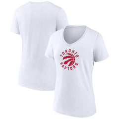 NBA Toronto Raptors Women's Alternate Logo V-Neck T-Shirt