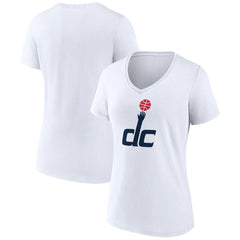 NBA Washington Wizards Women's Alternate Logo V-Neck T-Shirt