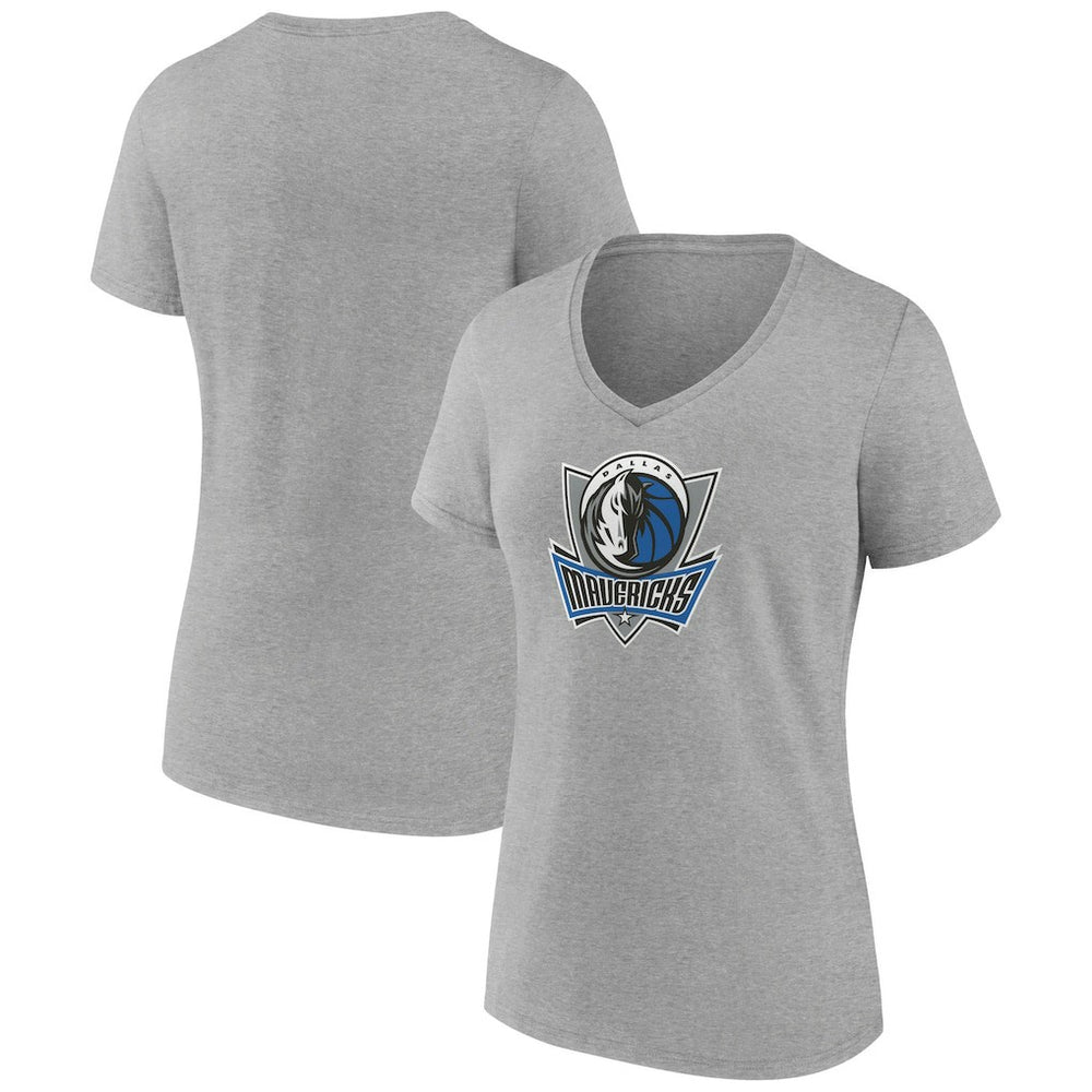 NBA Dallas Mavericks Women's Alternate Logo V-Neck T-Shirt sale