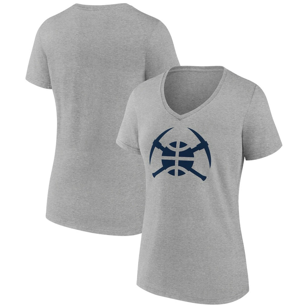 NBA Denver Nuggets Women's Alternate Logo V-Neck T-Shirt sale
