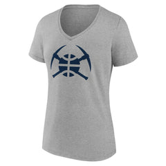NBA Denver Nuggets Women's Alternate Logo V-Neck T-Shirt sale