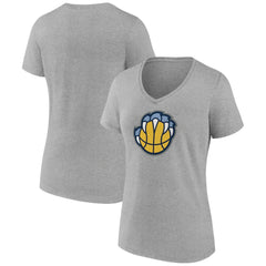 NBA Memphis Grizzlies Women's Alternate Logo V-Neck T-Shirt
