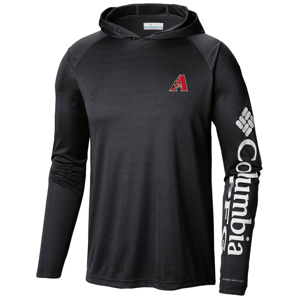 MLB Arizona Diamondbacks Columbia Terminal Tackle Long Sleeve Hoodie T-Shirt