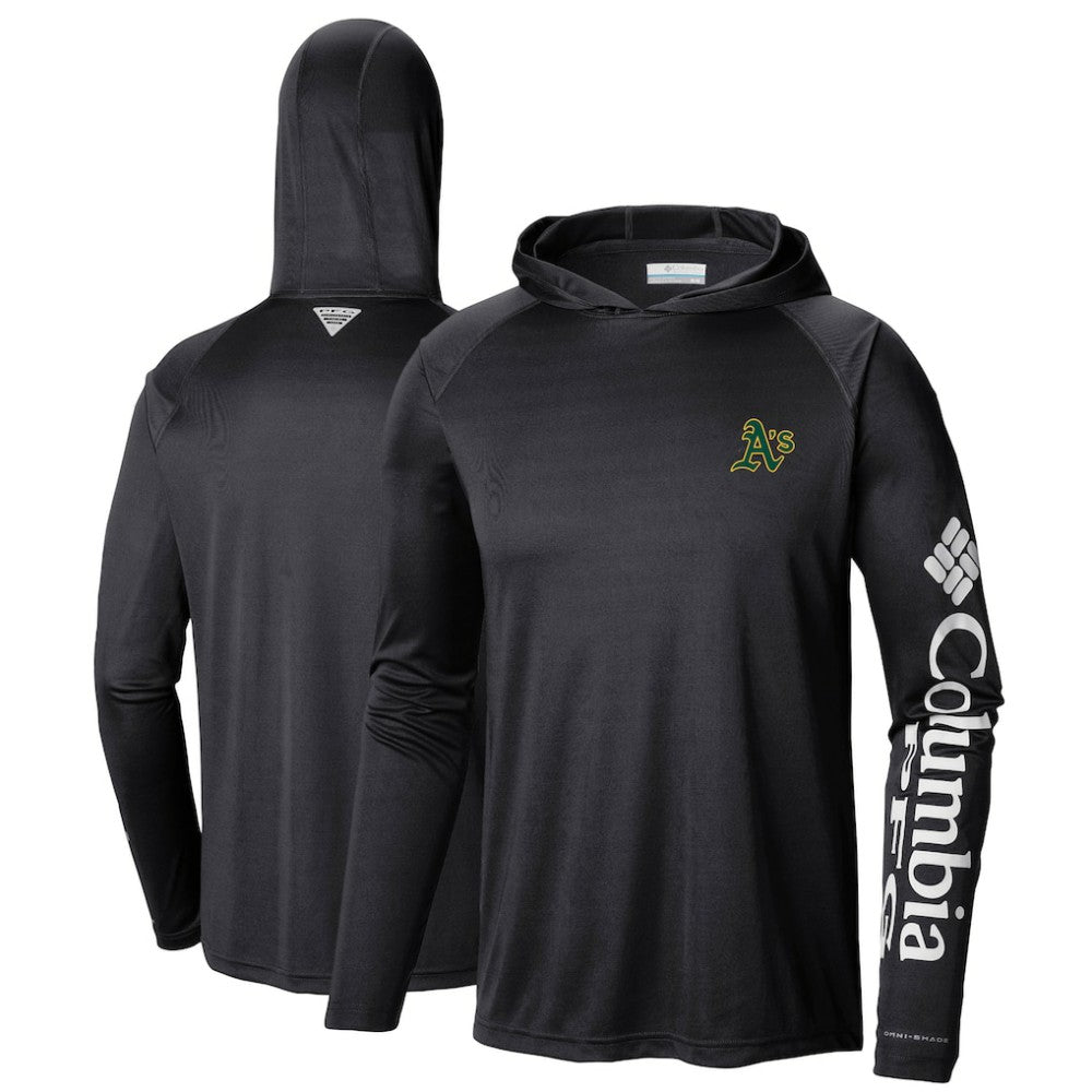 MLB Athletics Columbia Terminal Tackle Long Sleeve Hoodie T-Shirt