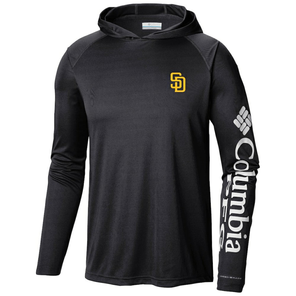 MLB San Diego Padres Columbia Terminal Tackle Long Sleeve Hoodie T-Shirt