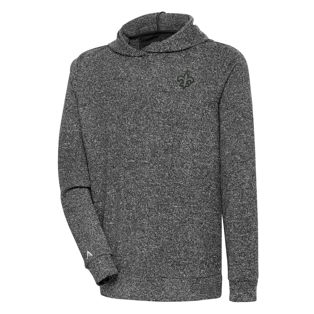 Antigua Tonal Logo Absolute Pullover Hoodie - New Orleans Saints