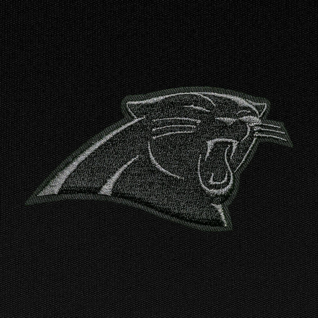 Antigua Tonal Logo Generation Quarter-Zip Pullover Top - Carolina Panthers