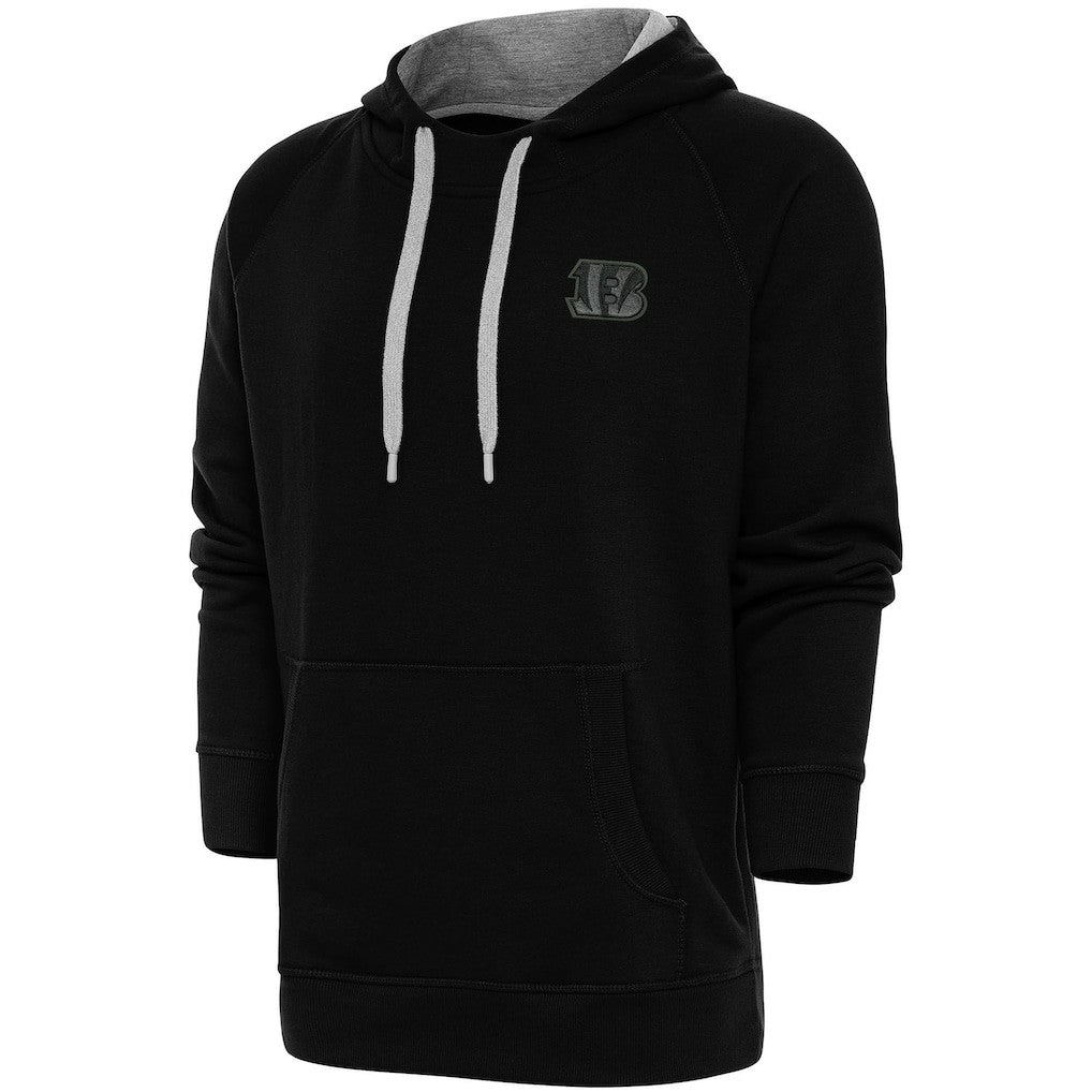 Antigua Tonal Logo Victory Pullover Hoodie - Cincinnati Bengals