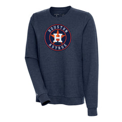 MLB Houston Astros Antigua Women's Action Crewneck Pullover Sweatshirt