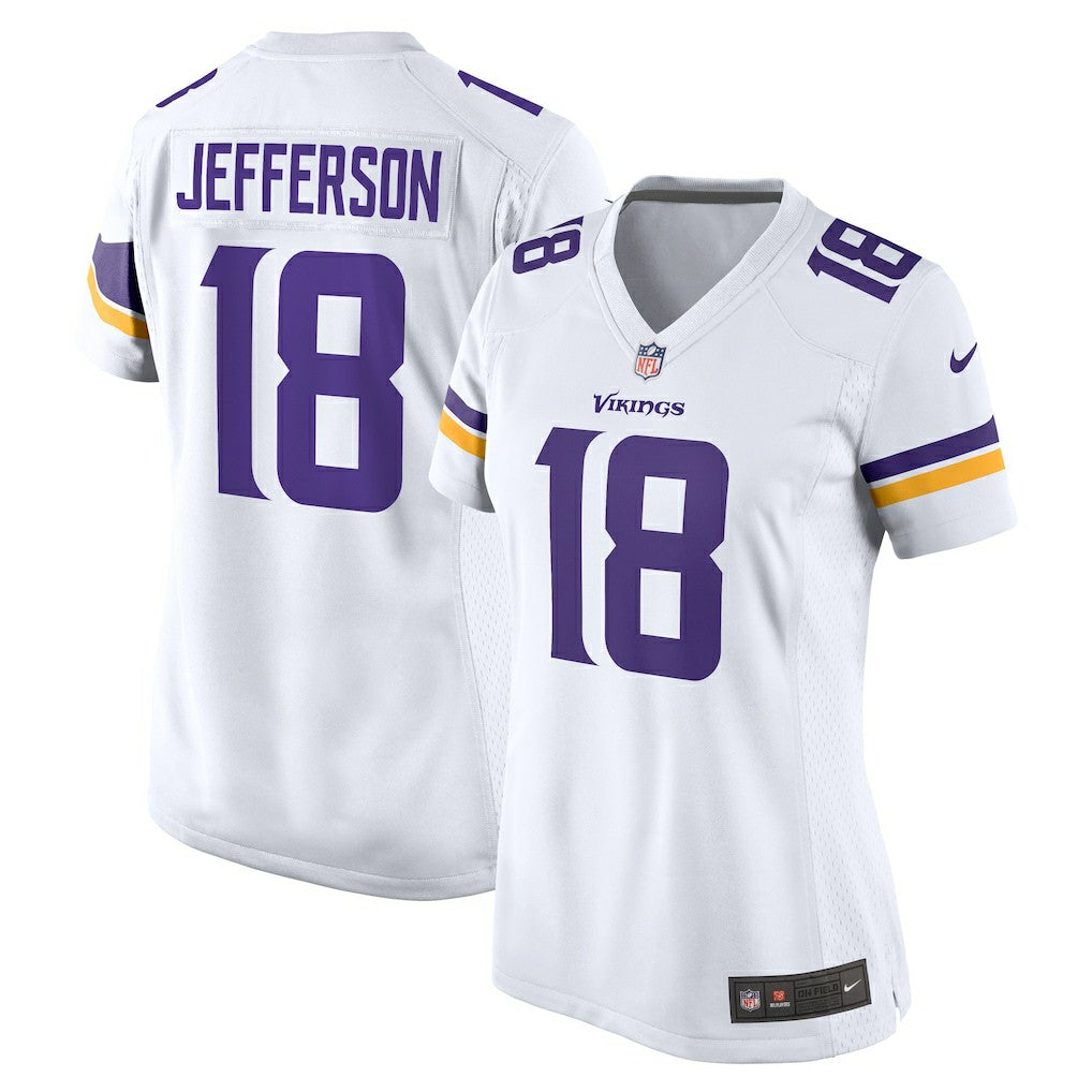 Justin Jefferson  Women's Game Player Jersey - Minnesota Vikings