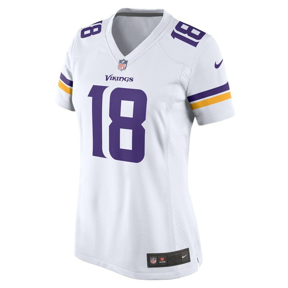 Justin Jefferson  Women's Game Player Jersey - Minnesota Vikings