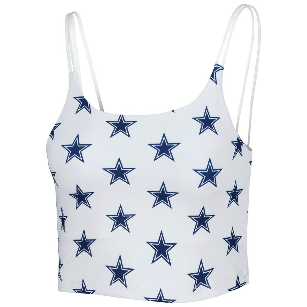 Women's Countess Allover Print Sleeveless Cami Tank Top - Dallas Cowboys