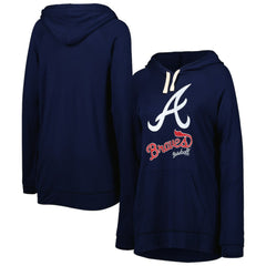 MLB Atlanta Braves Touch Women's Pre-Game Raglan Pullover Hoodie