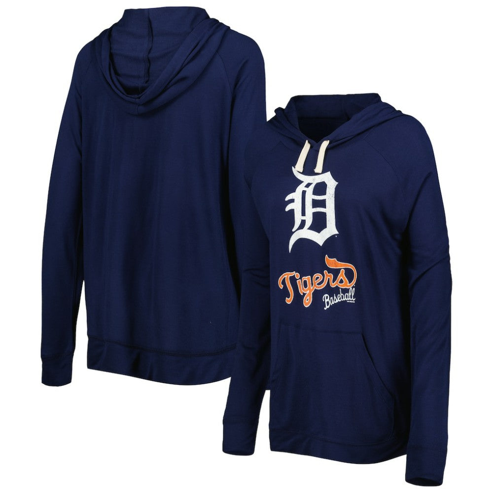 MLB Detroit Tigers Touch Women's Pre-Game Raglan Pullover Hoodie